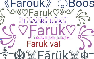 Becenév - Faruk
