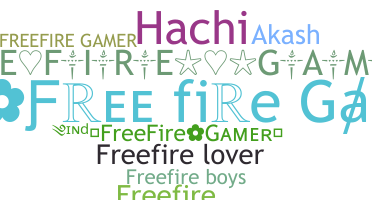 Becenév - Freefiregamer