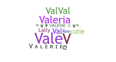 Becenév - Valerie