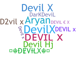 Becenév - devilx