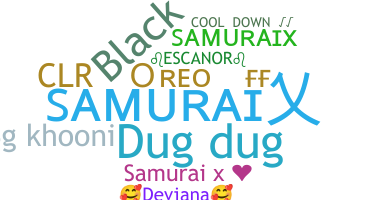Becenév - SamuraiX