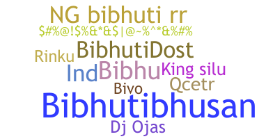 Becenév - Bibhuti
