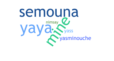 Becenév - Yasmine