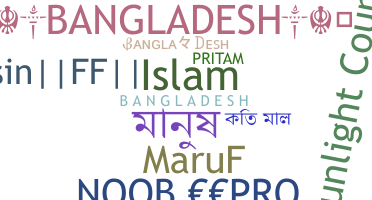Becenév - bangladesh