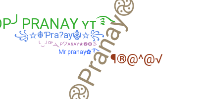 Becenév - Pranay