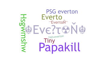 Becenév - Everton
