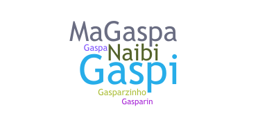 Becenév - Gaspar
