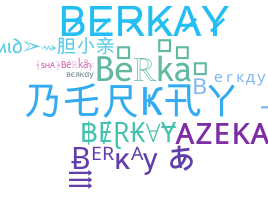 Becenév - Berkay