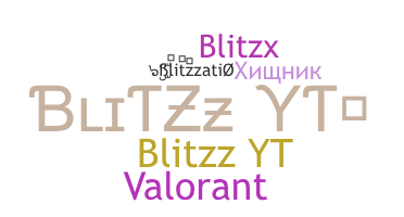 Becenév - Blitzz