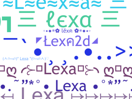 Becenév - lexa2d