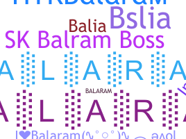 Becenév - Balaram