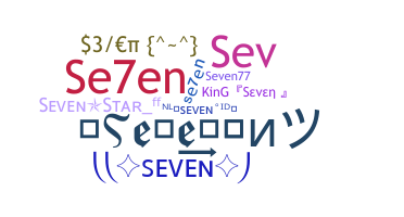Becenév - Seven