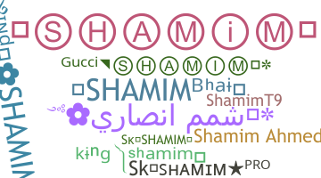 Becenév - Shamim