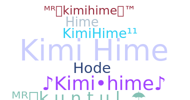 Becenév - Kimihime