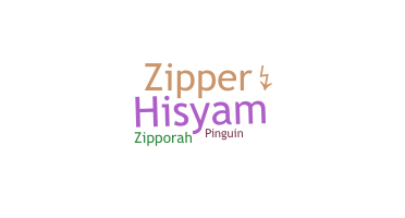 Becenév - Zipper