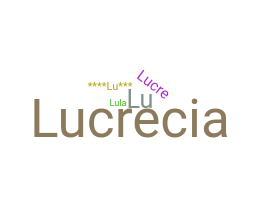 Becenév - Lucrecia