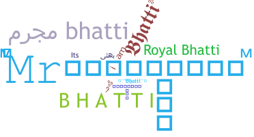 Becenév - Bhatti
