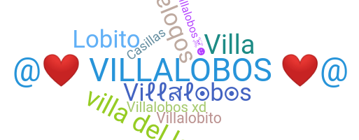 Becenév - Villalobos