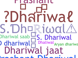Becenév - Dhariwal