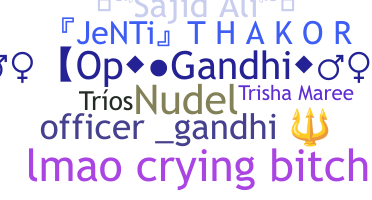 Becenév - Gandhi