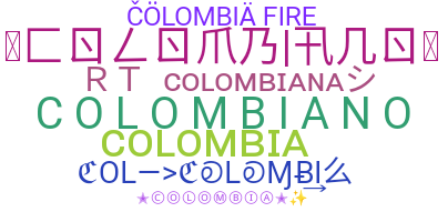 Becenév - colombia