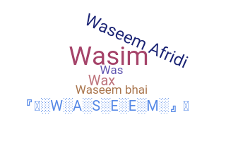 Becenév - Waseem