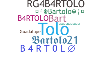 Becenév - Bartolo