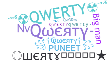 Becenév - qwerty