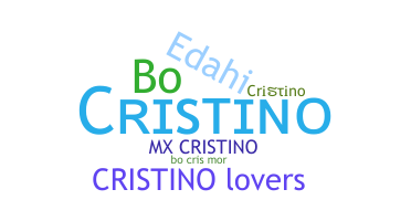 Becenév - Cristino