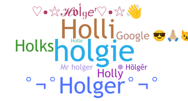 Becenév - Holger