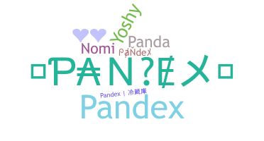 Becenév - pandex