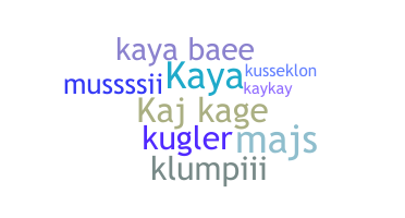Becenév - Kaya