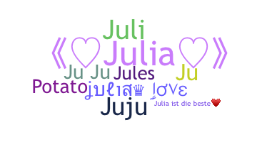 Becenév - Julia