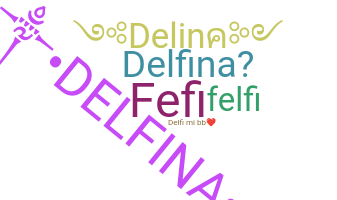 Becenév - Delfina