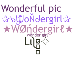 Becenév - wondergirl