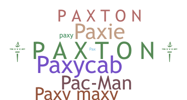 Becenév - Paxton