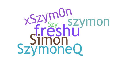 Becenév - Szymon