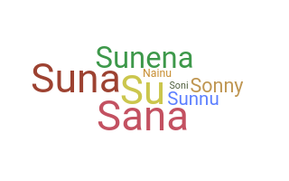Becenév - Sunaina