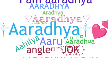 Becenév - Aaradhya