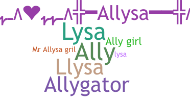 Becenév - Allysa