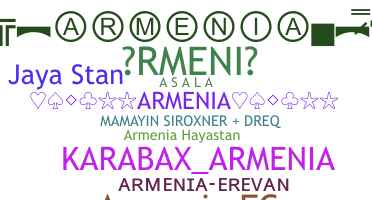 Becenév - armenia