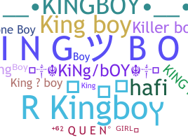 Becenév - kingboy
