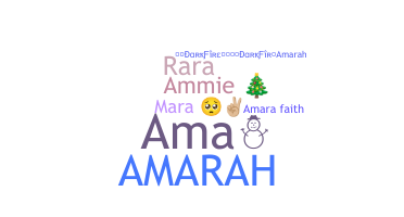 Becenév - Amarah