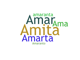 Becenév - Amaranta