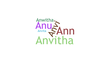 Becenév - Anvitha