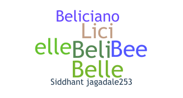 Becenév - Belicia