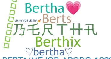 Becenév - Bertha