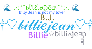 Becenév - Billiejean