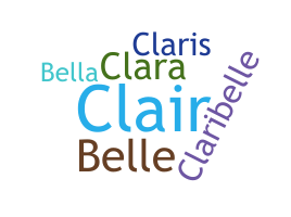 Becenév - Clarabelle