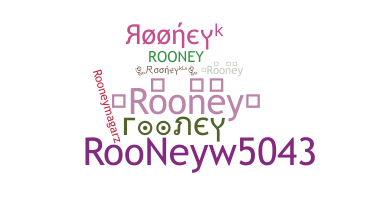 Becenév - Rooney
